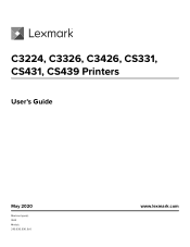 Lexmark C3426 Users Guide PDF