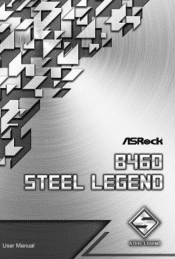 ASRock B460 Steel Legend User Manual