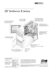 HP D6030A HP Netserver E 30 Datasheet