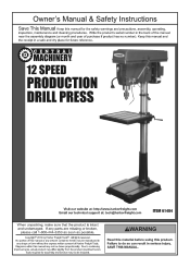 Harbor Freight Tools 61484 User Manual