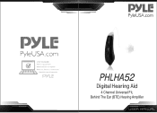 Pyle PHLHA52 Instruction Manual