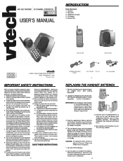 Vtech vt9109 User Manual