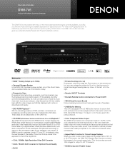 Denon DVM-745 Literature/Product Sheet