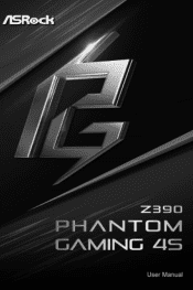 ASRock Z390 Phantom Gaming 4S User Manual