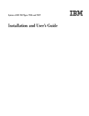IBM 783722U User Manual