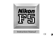 Nikon F5 Instruction Manual