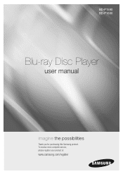 Samsung BDP1600A User Manual