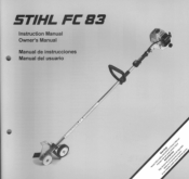 Stihl FC 83 Instruction Manual