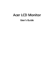 Acer XFA253QZ User Manual