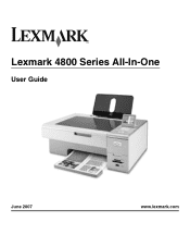 Lexmark X4850 User's Guide (Mac)