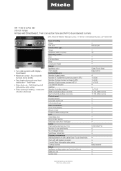 Miele HR 1136-3 G AG GD Product sheet
