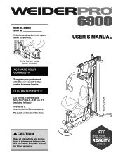 Weider Sy Pro 6900 Canadian English Manual