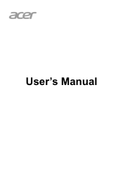 Acer Altos P10 F8 User Manual