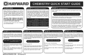 Hayward SAS Salt and Swim 3C Chemistry Quick Start Guide