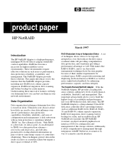 HP LH4r HP NetRAID Product Paper