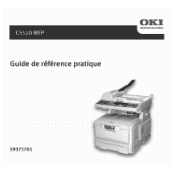 Oki C5510nMFP Guide:  Handy Reference C5510MFP (Canadian French)