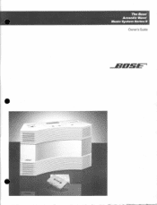 Bose CS2010 Owner's guide