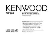 Kenwood VZ907 User Manual