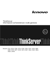 Lenovo ThinkServer TD200x (Italian) Warranty and Support Information