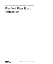 Dell PowerApp 120 Five-Volt
      Riser Board Installation