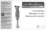 Hamilton Beach 59750 Use and Care Manual