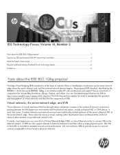 HP ProLiant DL360e ISS Technology Focus, Volume 10, Number 2
