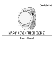 Garmin MARQ Gen 2 Collection Owners Manual