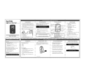 SanDisk SDMX22-008G-A57K Quick Start Guide