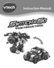 Vtech Switch & Go T-Rex Terrain Truck User Manual