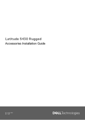 Dell Latitude 5430 Rugged Accessories Installation Guide