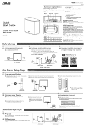 Asus ZenWiFi AX Hybrid XC5 ZenWifi XC5 QSG Quick Start Guide
