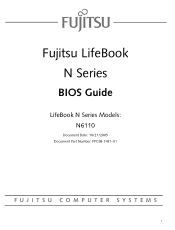 Fujitsu N6110 N6110 BIOS Guide