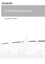 Kyocera ECOSYS M3560idn Kyocera NET ADMIN Operation Guide for Ver 3.1