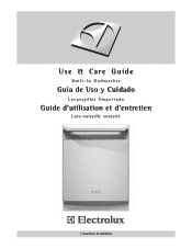 Electrolux EWDW6505GS - Dishwasher With 9 Wash Cycles Manual