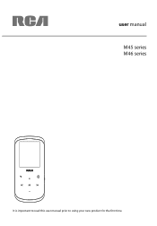 Audiovox M4608 User Manual