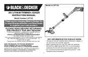 Black & Decker LST136 Type 1 Manual - LST136
