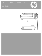 HP LaserJet P4000 User Guide