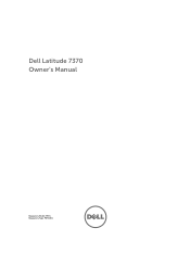 Dell Latitude 7370 Owners Manual