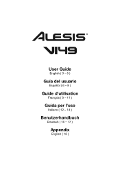 Alesis VI49 User Manual