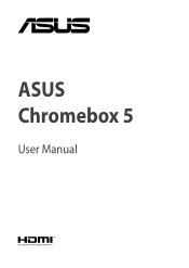 Asus Chromebox 5 CN67 User Manual English
