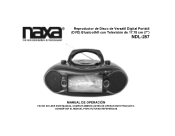 Naxa NDL-287 Spanish Manual