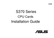 Asus S370 Installation Guide