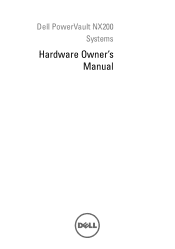 Dell PowerVault NX200 Hardware Owner's Manual