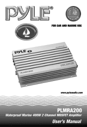 Pyle PLMRA200 PLMRA200 Manual 1