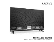 Vizio E55-C2 User Manual (Spanish)