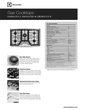 Electrolux EW36GC55PS Product Specifications Sheet (English)