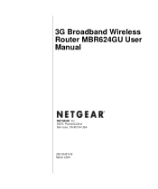Netgear MBR624GU-100NAS MBR624GU User Manual