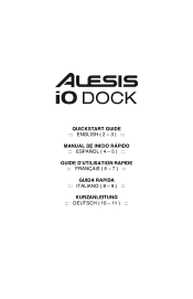 Alesis iO Dock Quick Start Guide