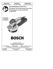 Bosch 3727DEVS Operating Instructions