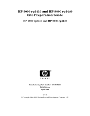 HP Rp3440-4 Site Preparation Guide, Fifth Edition - HP 9000 rp3410/rp3440